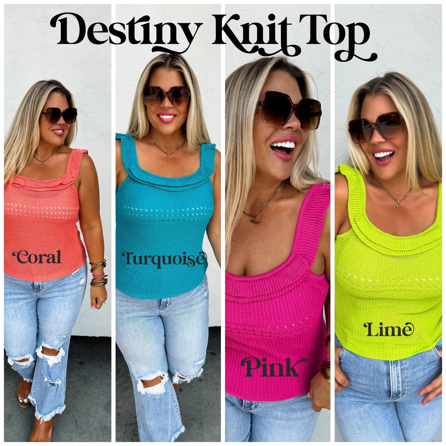 DESTINY KNIT TOP