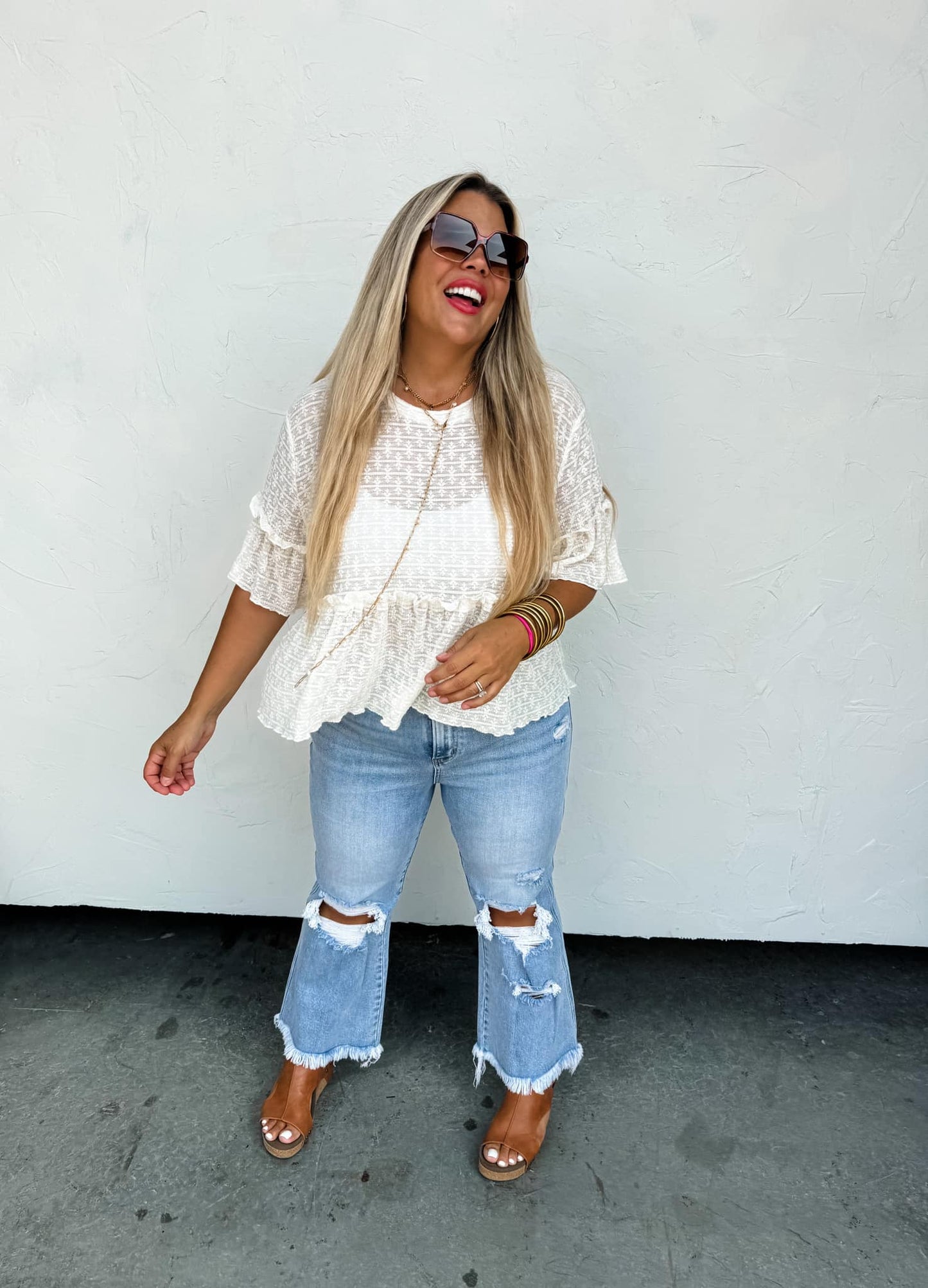 MAGGIE LACE TOP