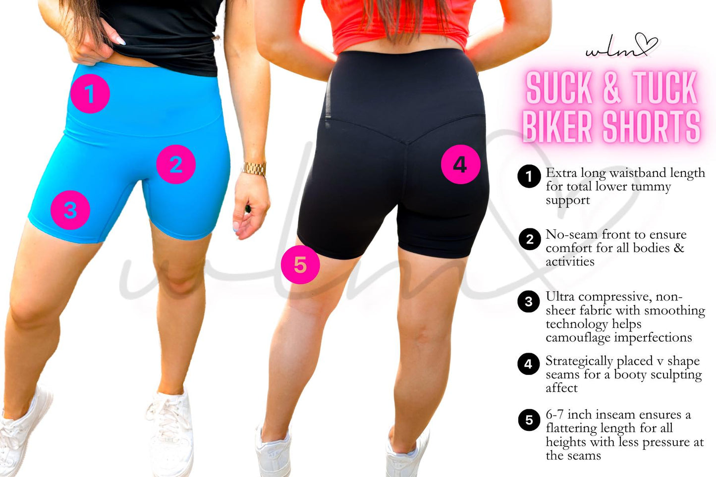 Sasha Suck & Tuck Biker Short