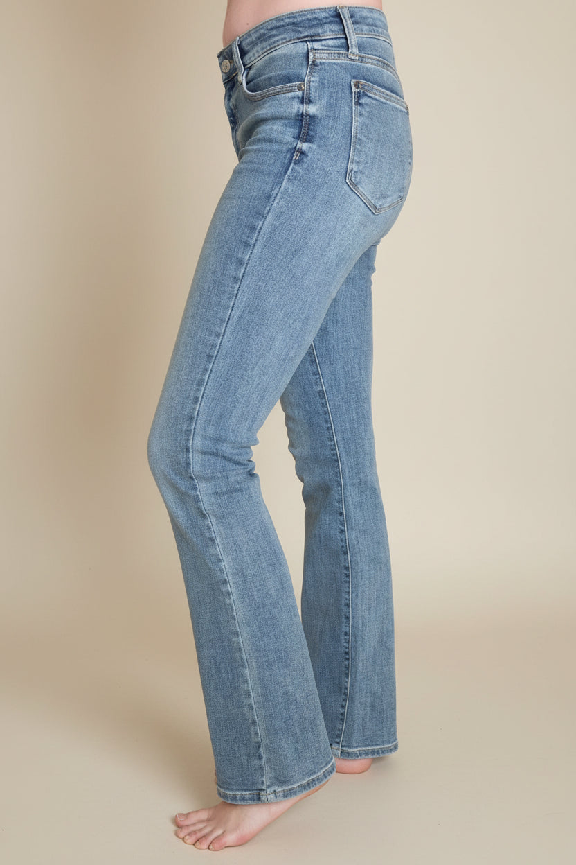 Charolette Judy Blue Boot Cut Denim Jeans