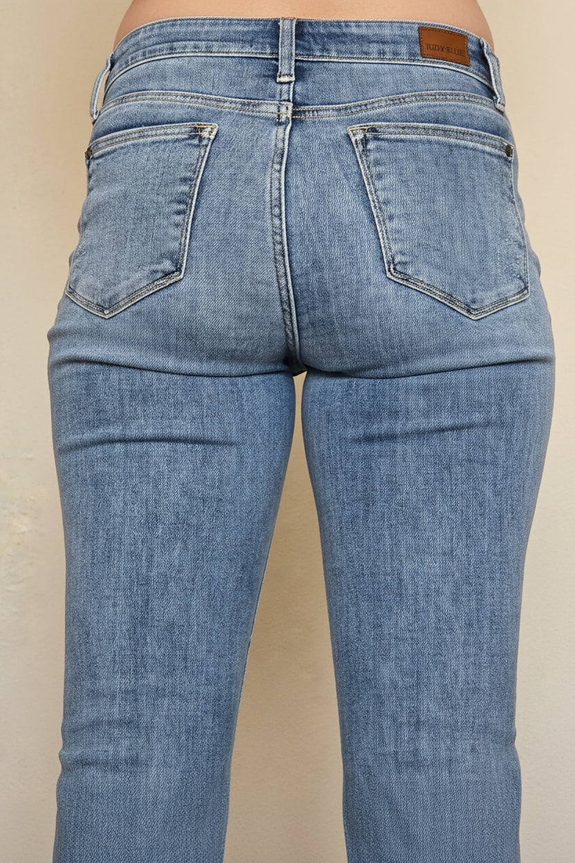 Charolette Judy Blue Boot Cut Denim Jeans