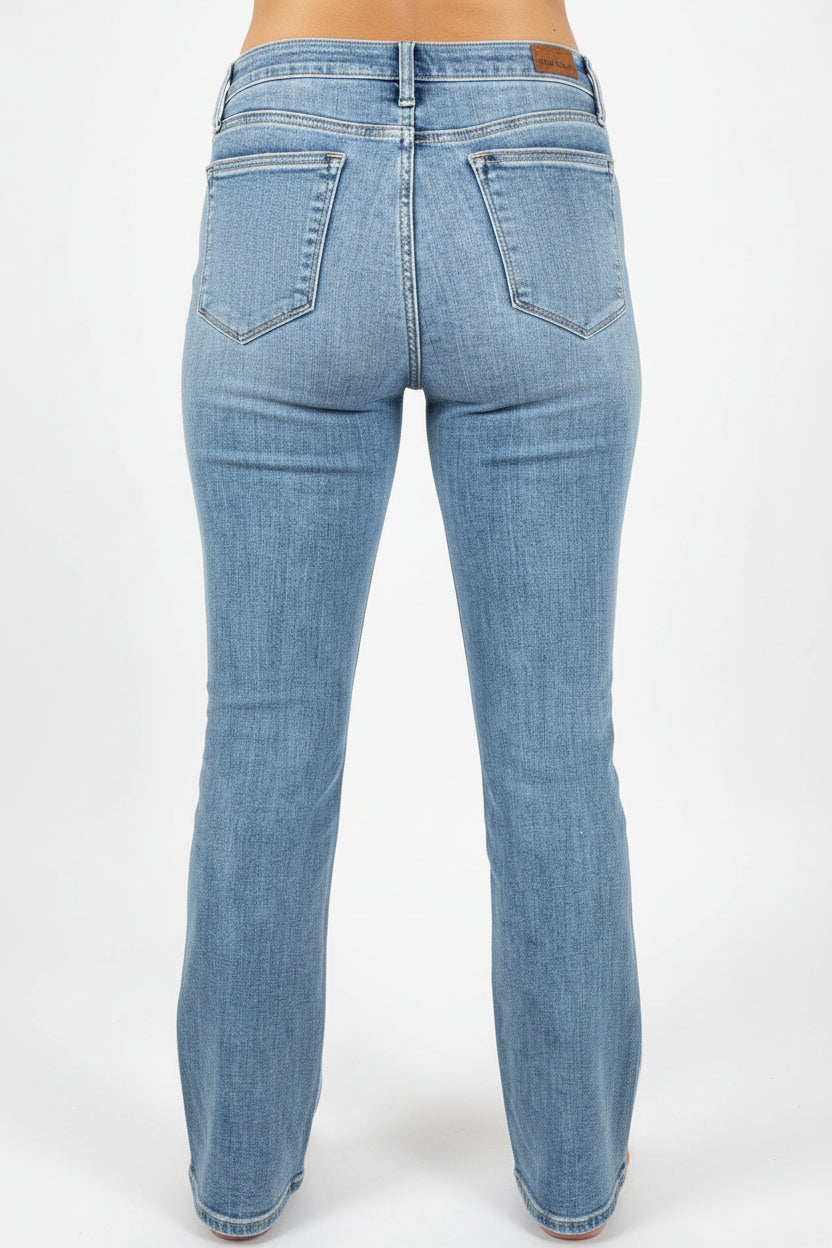 Charolette Judy Blue Boot Cut Denim Jeans